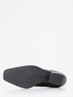 Copenhagen – Chelsea Boots aus Veloursleder olivgrau