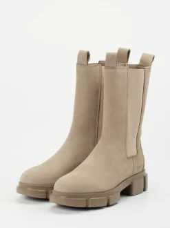 Copenhagen – Chelsea Boots aus Nubukleder sandbeige