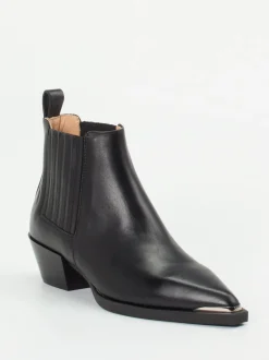 Copenhagen – Chelsea Boots aus Kalbleder schwarz