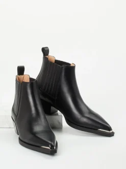 Copenhagen – Chelsea Boots aus Kalbleder schwarz