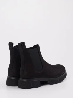 Copenhagen – Chelsea Boots aus Nubukleder schwarz