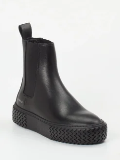 Copenhagen – Chelsea Boots aus Leder in Schwarz