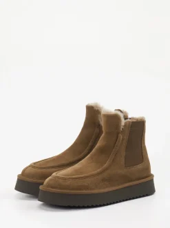 Copenhagen – Chelsea Boots aus Leder mittelbraun