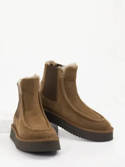 Copenhagen – Chelsea Boots aus Leder mittelbraun
