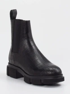 Copenhagen – Chelsea Boots aus Kalbleder schwarz