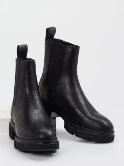 Copenhagen – Chelsea Boots aus Kalbleder schwarz