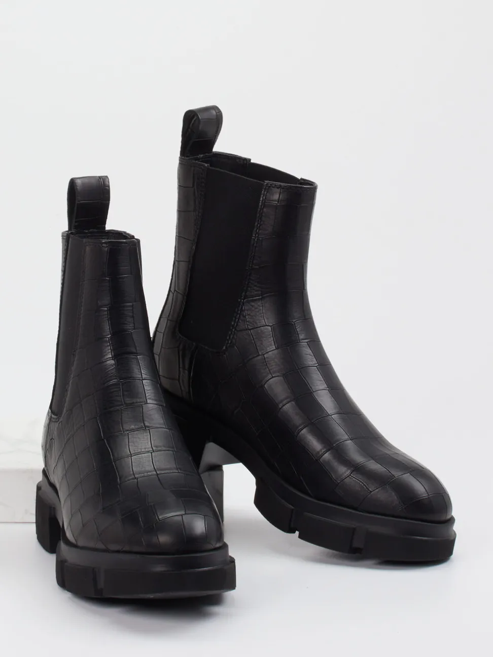 Copenhagen – Chelsea Boots aus Kalbleder schwarz