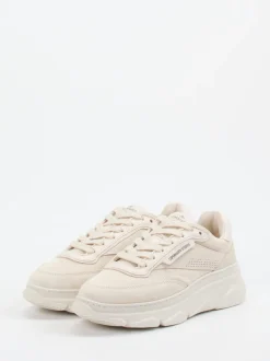 Copenhagen – Chunky Sneaker aus Veloursleder Beige
