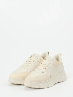Copenhagen – Chunky Sneaker aus Kalbleder in Beige