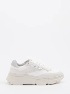 Copenhagen – Chunky Sneaker aus Veloursleder Offwhite