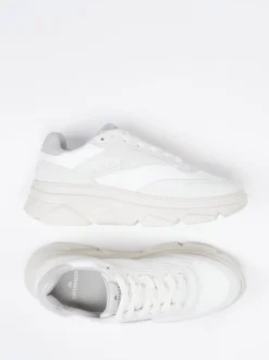 Copenhagen – Chunky Sneaker aus Veloursleder Offwhite