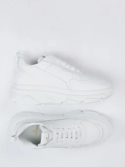 Copenhagen – Chunky Sneaker aus Kalbleder weiß