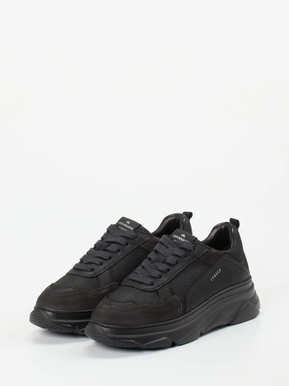Copenhagen – Chunky Sneaker aus Velourleder und Glattleder