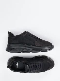 Copenhagen – Chunky Sneaker aus Velourleder und Glattleder