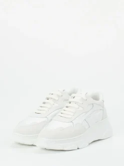 Copenhagen – Chunky Sneaker aus Veloursleder Offwhite