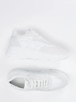 Copenhagen – Chunky Sneaker aus Veloursleder Offwhite