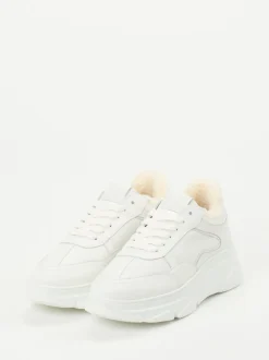 Copenhagen – Chunky-Sneaker aus Kalbleder Weiß