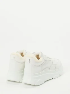 Copenhagen – Chunky-Sneaker aus Kalbleder Weiß