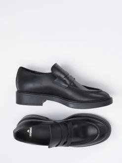 Copenhagen – Loafer aus Kalbleder schwarz glänzend