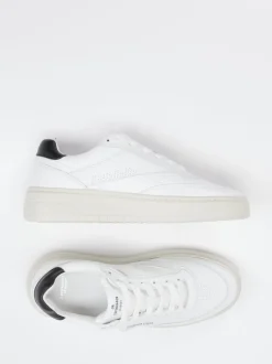 Copenhagen – Low-Top Sneaker aus Kalbleder Weiß