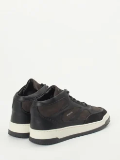Copenhagen – Mid-Top Sneaker aus Kalbleder dunkelbraun