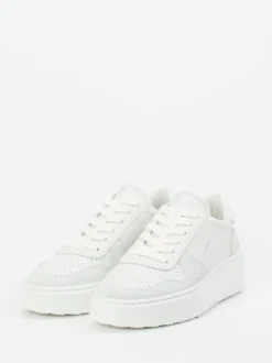 Copenhagen – Plateau-Sneaker aus Kalbleder Off-White