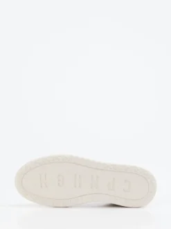 Copenhagen – Plateau-Sneaker aus Kalbleder Offwhite