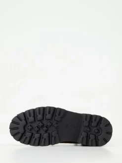 Copenhagen – Schnürboots aus Veloursleder olivgrün