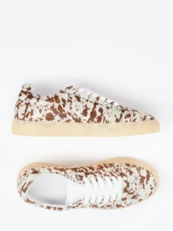 Copenhagen – Sneaker aus Fellimitat mit Animal Print