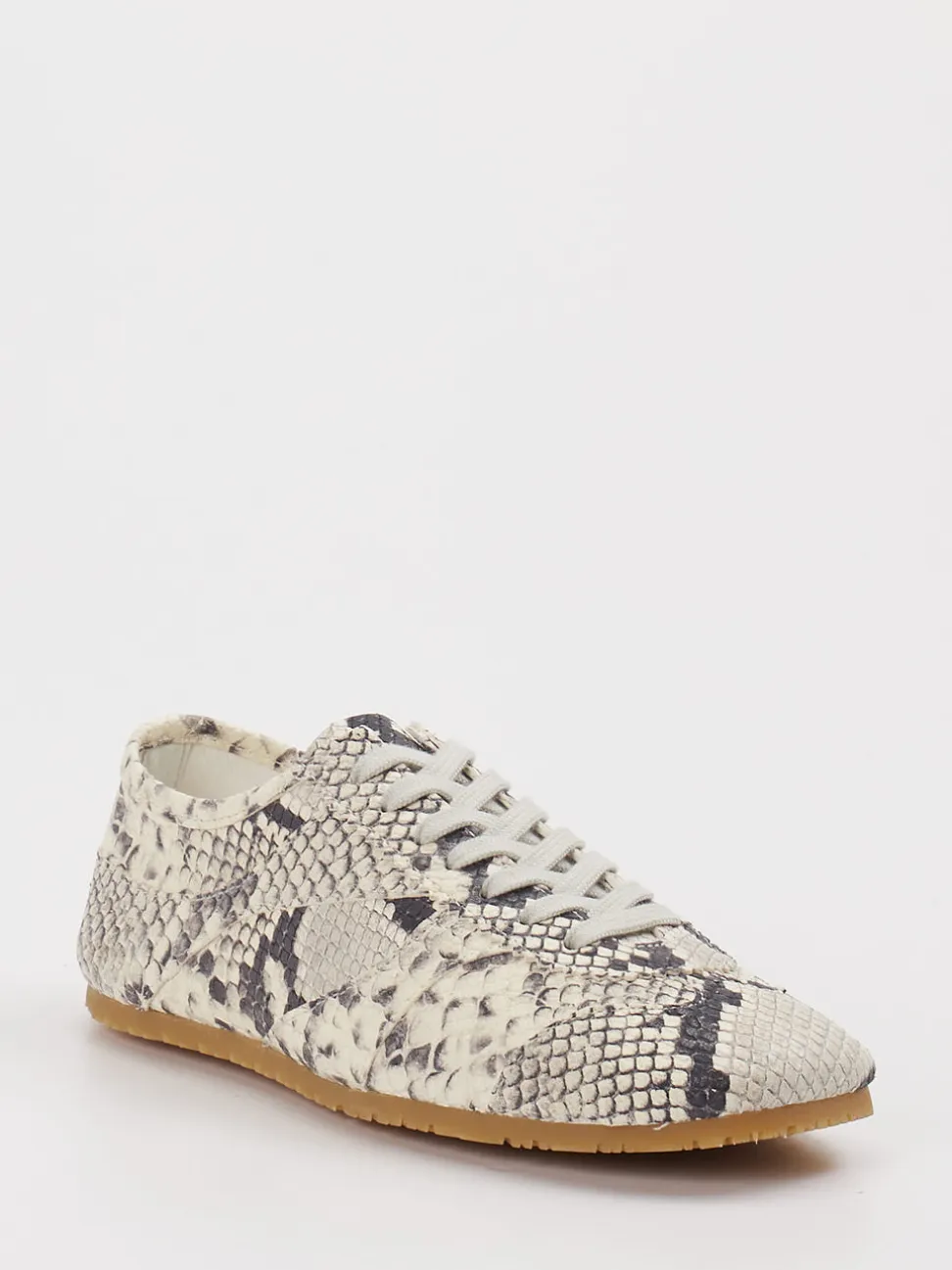 Copenhagen – Sneaker aus geprägtem Leder Beige