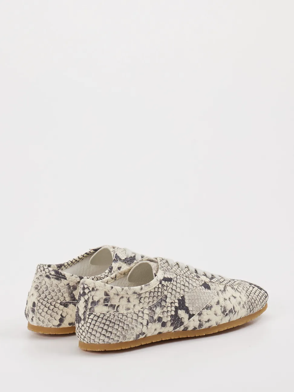Copenhagen – Sneaker aus geprägtem Leder Beige