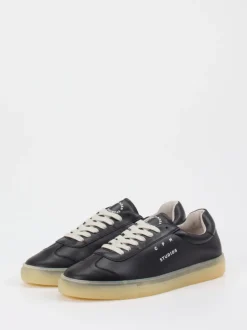 Copenhagen – Sneaker aus Kalbleder in Schwarz