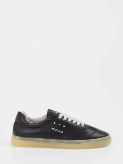 Copenhagen – Sneaker aus Kalbleder in Schwarz