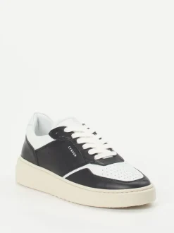 Copenhagen – Sneaker aus Kalbleder in Schwarz-Weiß
