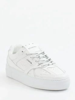 Copenhagen – Sneaker aus Kalbleder weiß