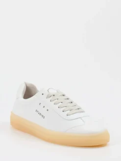 Copenhagen – Sneaker aus Kalbleder in Weiß