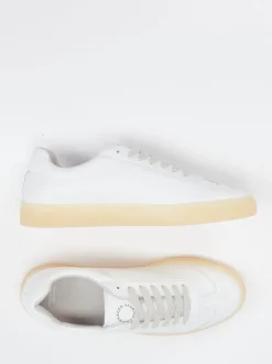 Copenhagen – Sneaker aus Kalbleder in Weiß