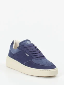 Copenhagen – Sneaker aus Kalbleder in Indigoblau