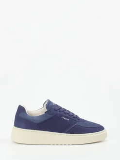 Copenhagen – Sneaker aus Kalbleder in Indigoblau