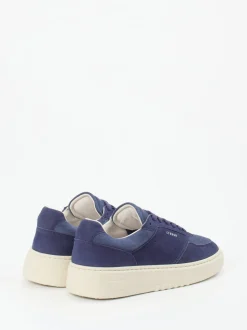 Copenhagen – Sneaker aus Kalbleder in Indigoblau