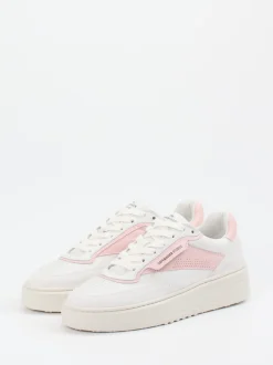Copenhagen – Sneaker aus Kalbleder und Veloursleder Off-White