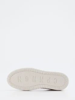Copenhagen – Sneaker aus Kalbleder und Veloursleder Off-White