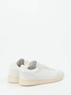 Copenhagen – Sneaker aus Kalbleder in Offwhite