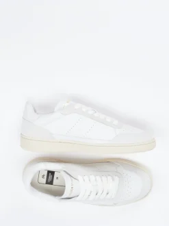 Copenhagen – Sneaker aus Kalbleder in Offwhite