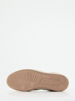 Copenhagen – Sneaker aus Kalbleder und Veloursleder Beige