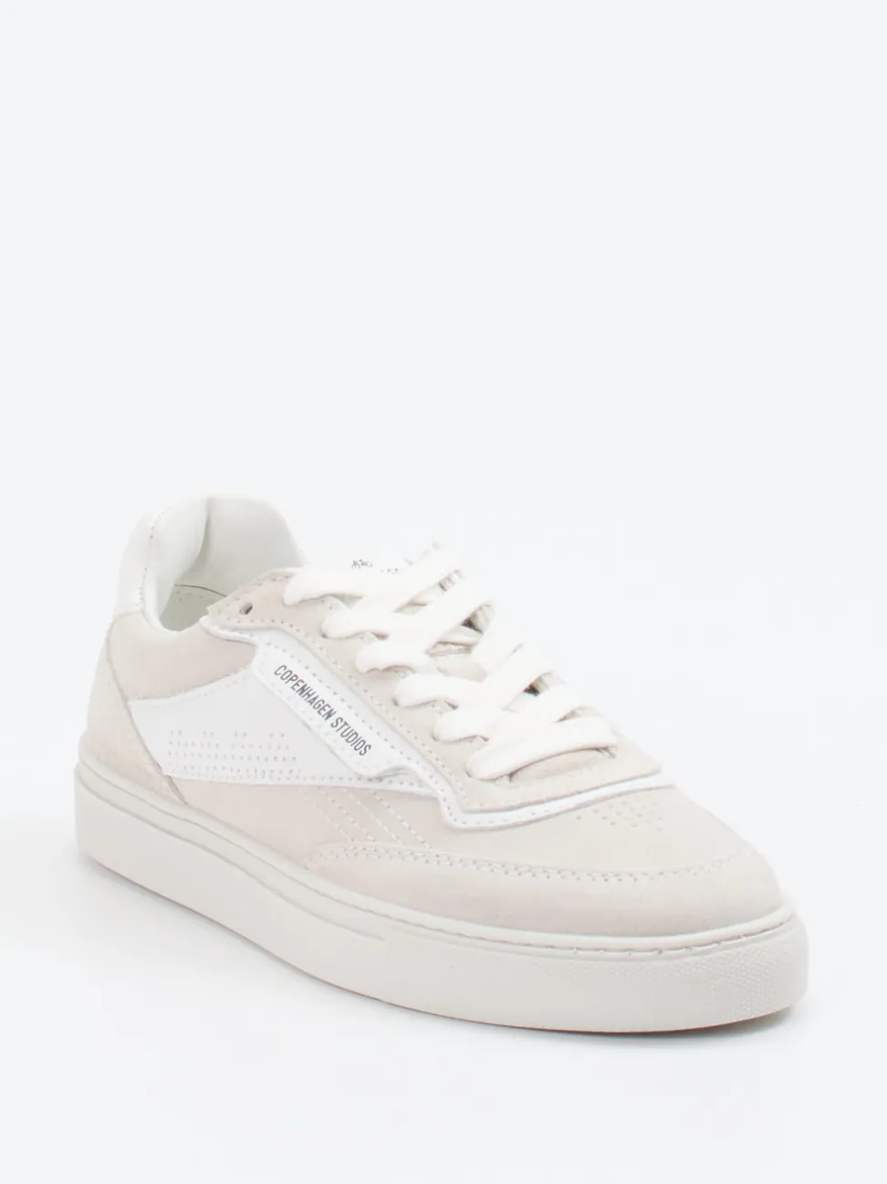 Copenhagen – Sneaker aus Veloursleder grau