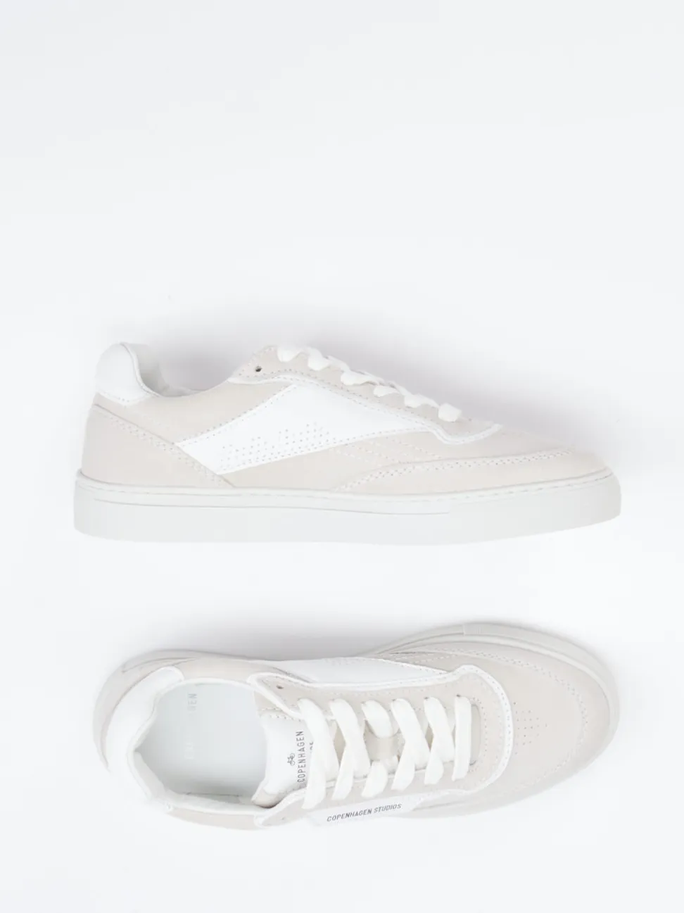 Copenhagen – Sneaker aus Veloursleder grau
