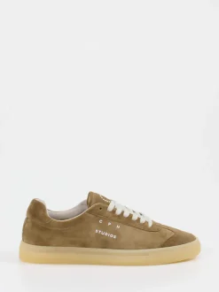 Copenhagen – Sneaker aus Veloursleder sandbraun