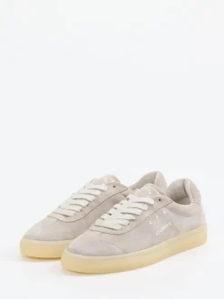 Copenhagen – Sneaker aus Veloursleder sandbeige