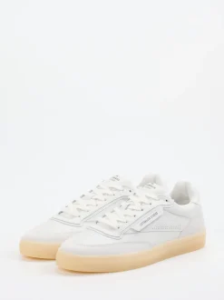 Copenhagen – Sneaker aus Veloursleder weiß